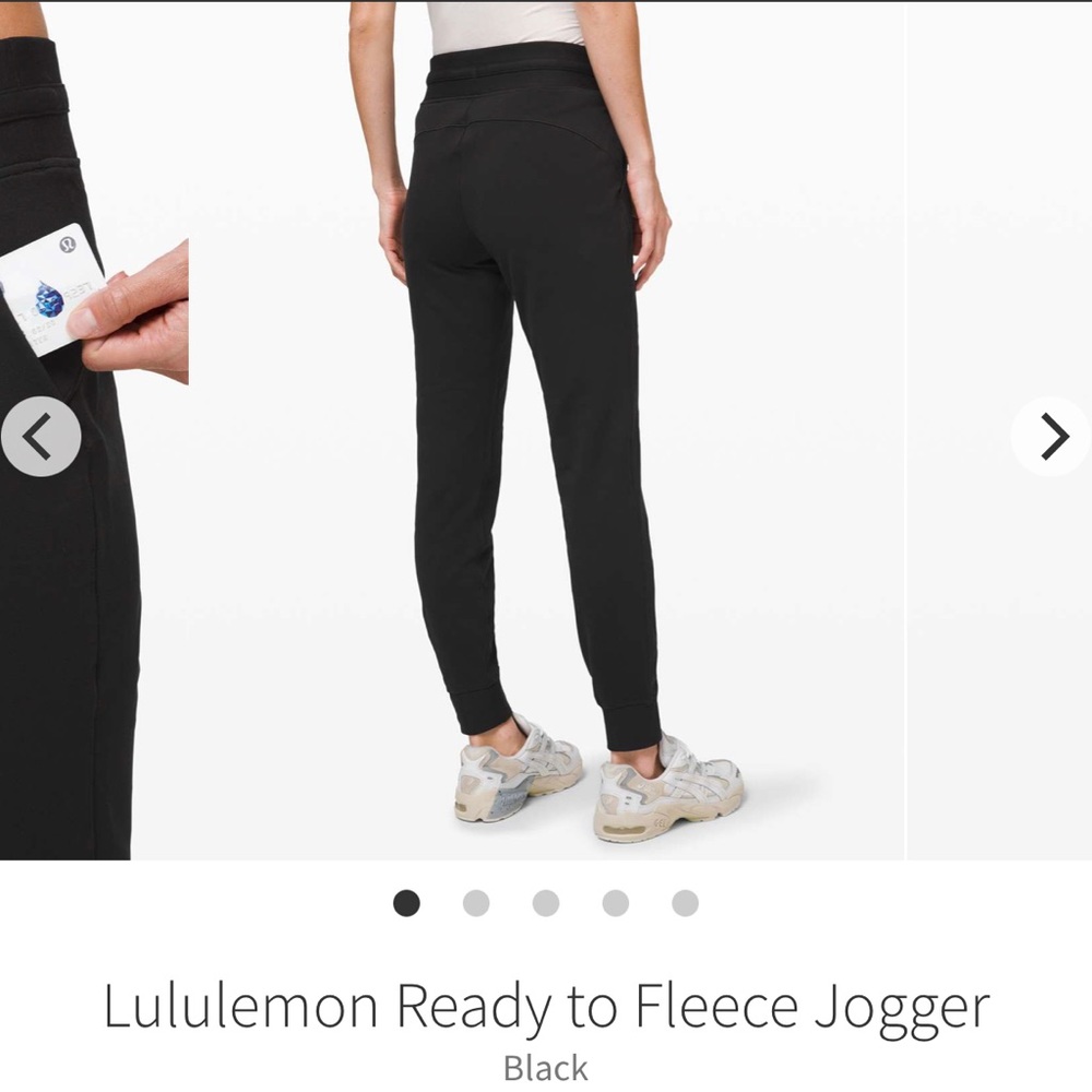 Lululemon Ready to fleece jogger size 6